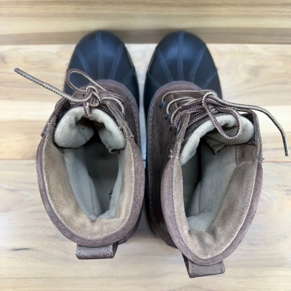 Sorel Cheyanne Waterproof Boots mens 13 Brown Nubuck Snow
